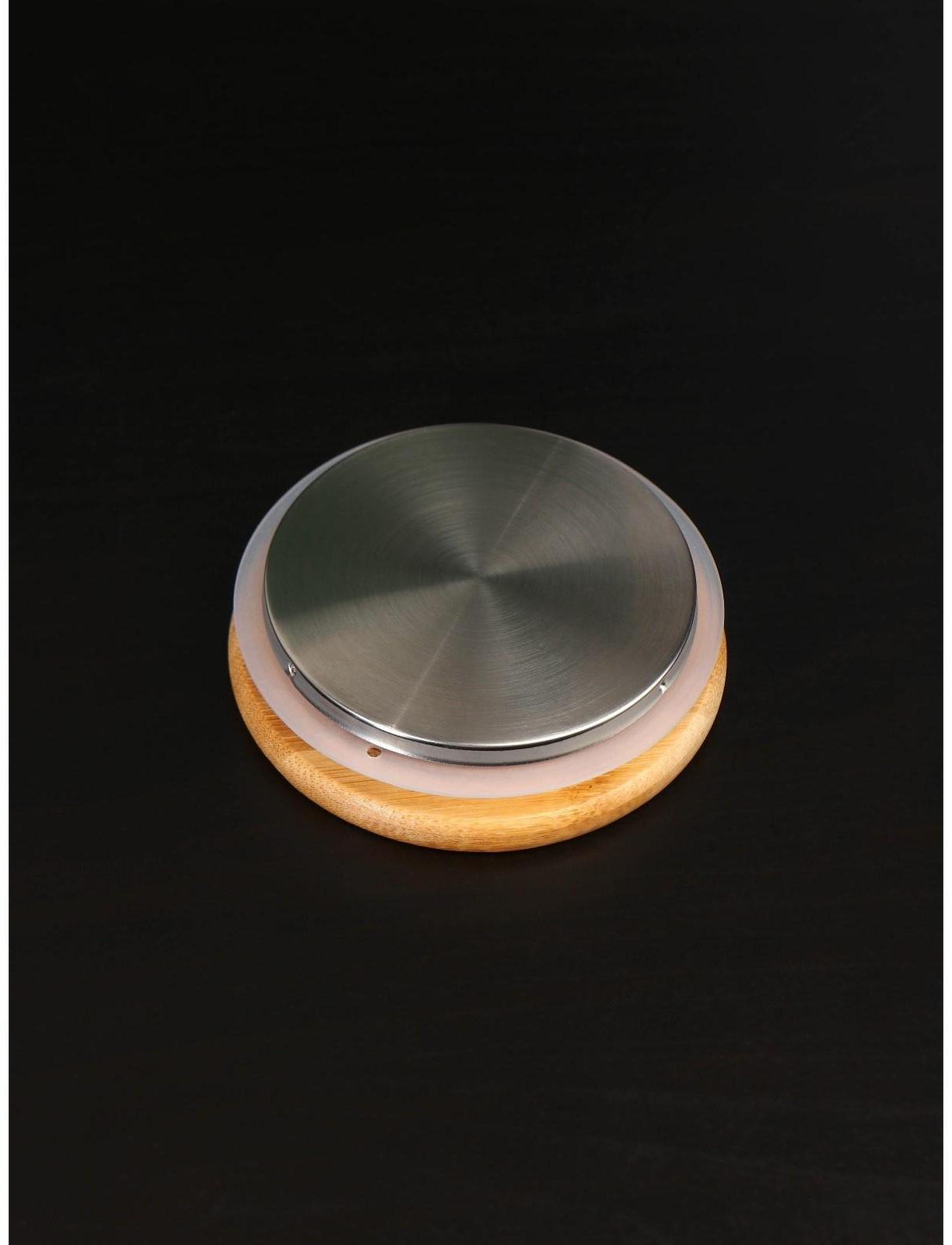 Крышка для чайника BellaTenero «ЭКО», d=8,1 см (7 см), бамбук, металл