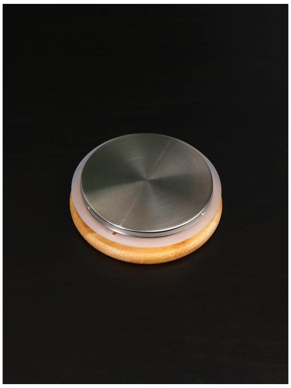 Крышка для чайника BellaTenero «ЭКО», d=8,1 см (7 см), бамбук, металл