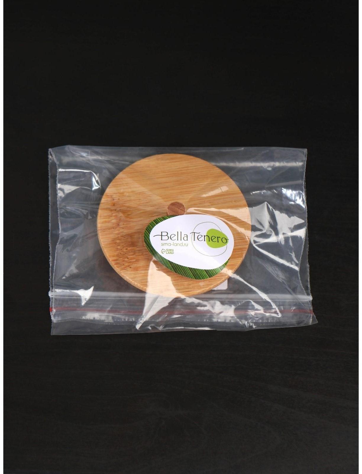 Крышка для чайника с ручкой BellaTenero «ЭКО», d=8,1 см (7 см), бамбук