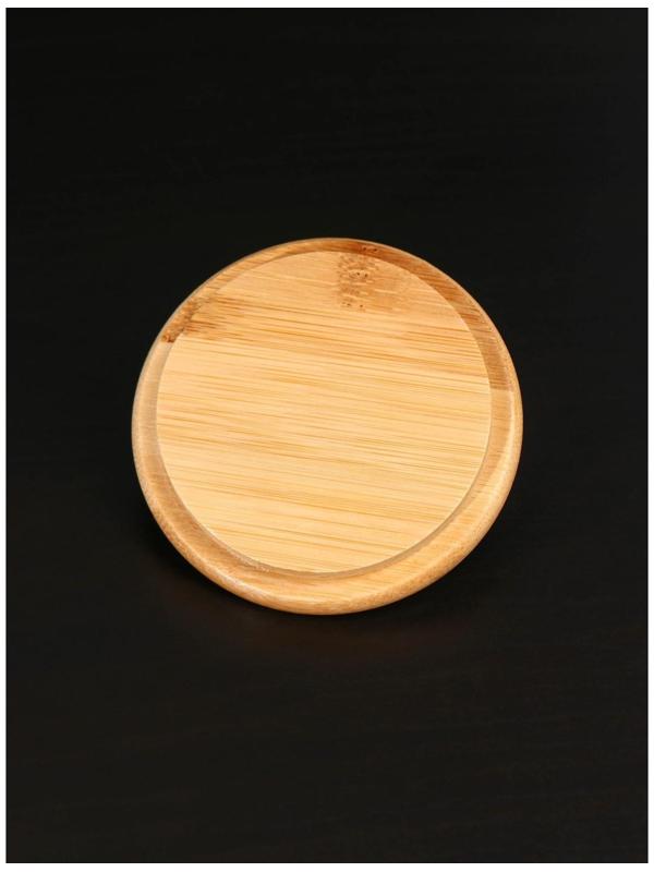 Крышка для чайника с ручкой BellaTenero «ЭКО», d=8,1 см (7 см), бамбук