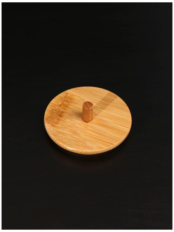 Крышка для чайника с ручкой BellaTenero «ЭКО», d=8,1 см (7 см), бамбук