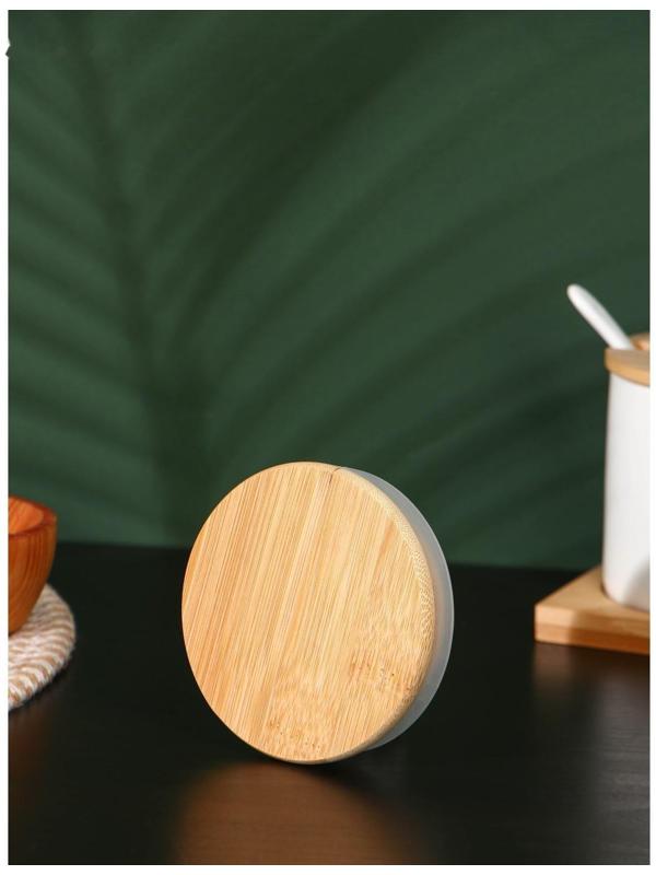 Крышка для чайника BellaTenero «ЭКО», d=8,6 см (7,5 см), бамбук