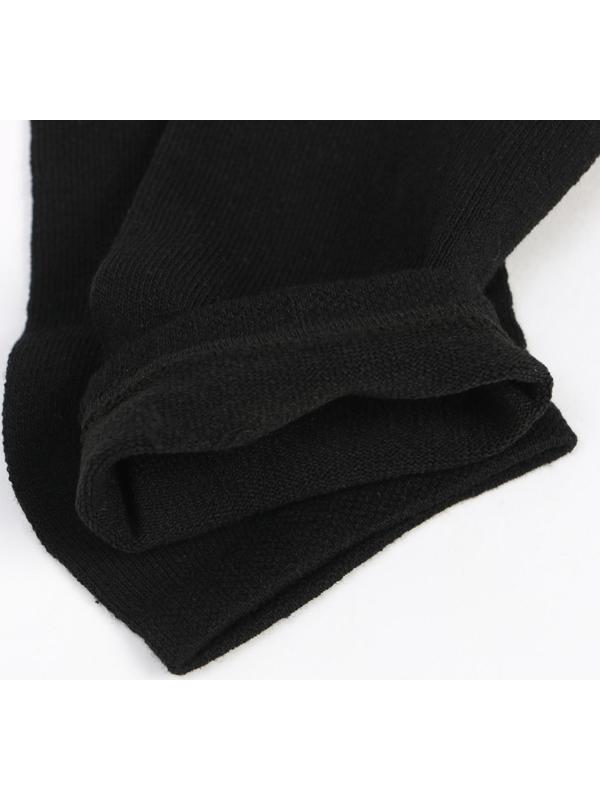 Носки мужские укороченные, цвет чёрный, размер 25