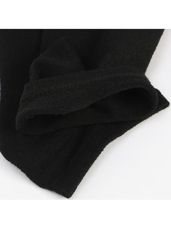 Носки мужские укороченные сетка, цвет чёрный, размер 25