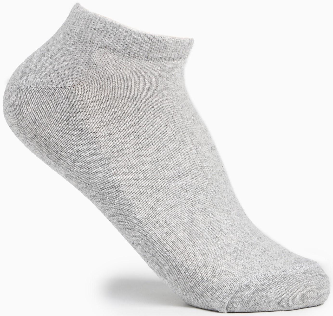 Носки мужские укороченные сетка, цвет серый, размер 27