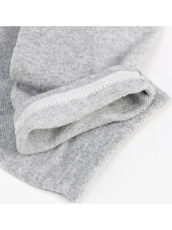 Носки мужские укороченные сетка, цвет серый, размер 27