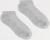 Носки мужские укороченные сетка, цвет серый, размер 29