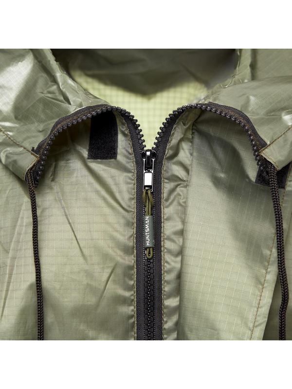 Плащ влаговетрозащитный, ткань: таффета 3000 мм, зеленый, 52-54/182