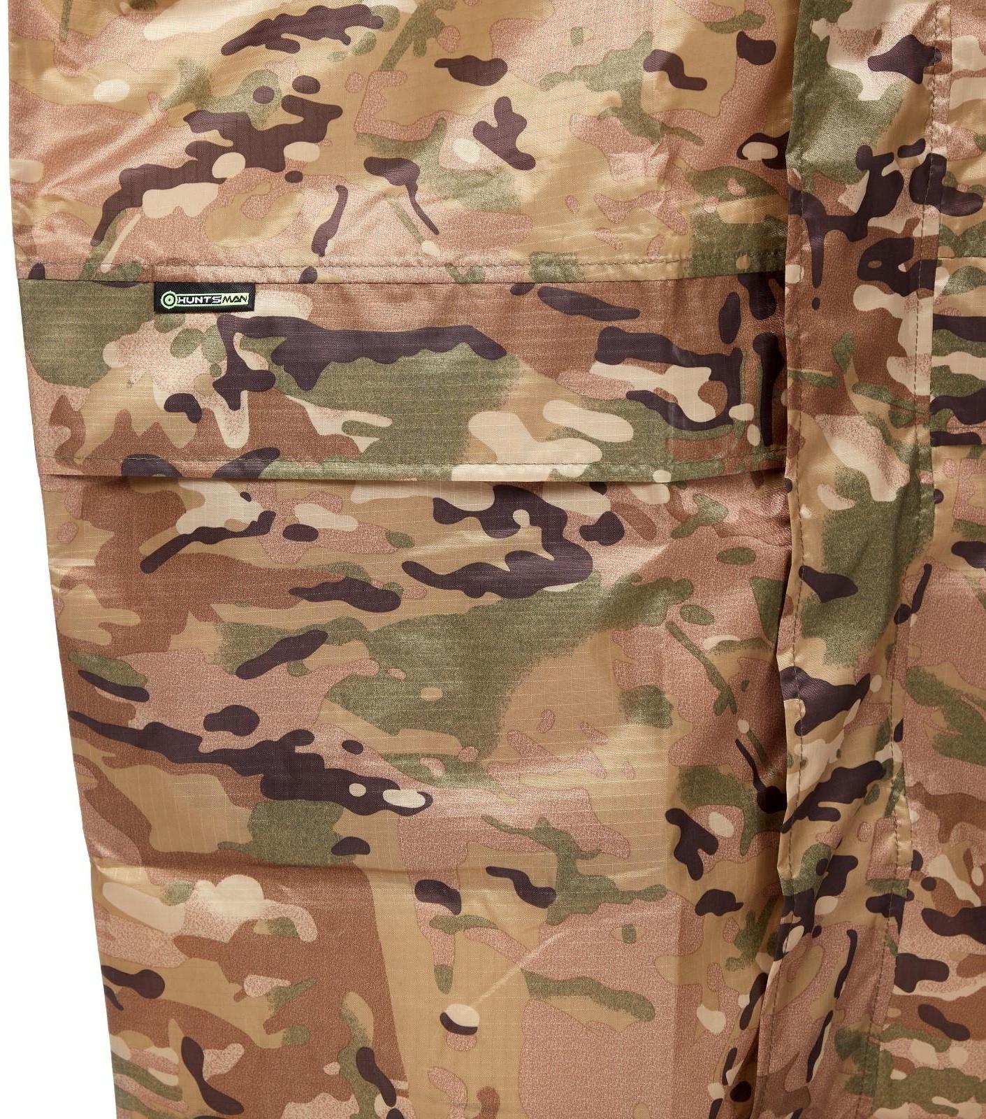 Плащ влаговетрозащитный, ткань: таффета 3000 мм, мультикам, 48-50/176