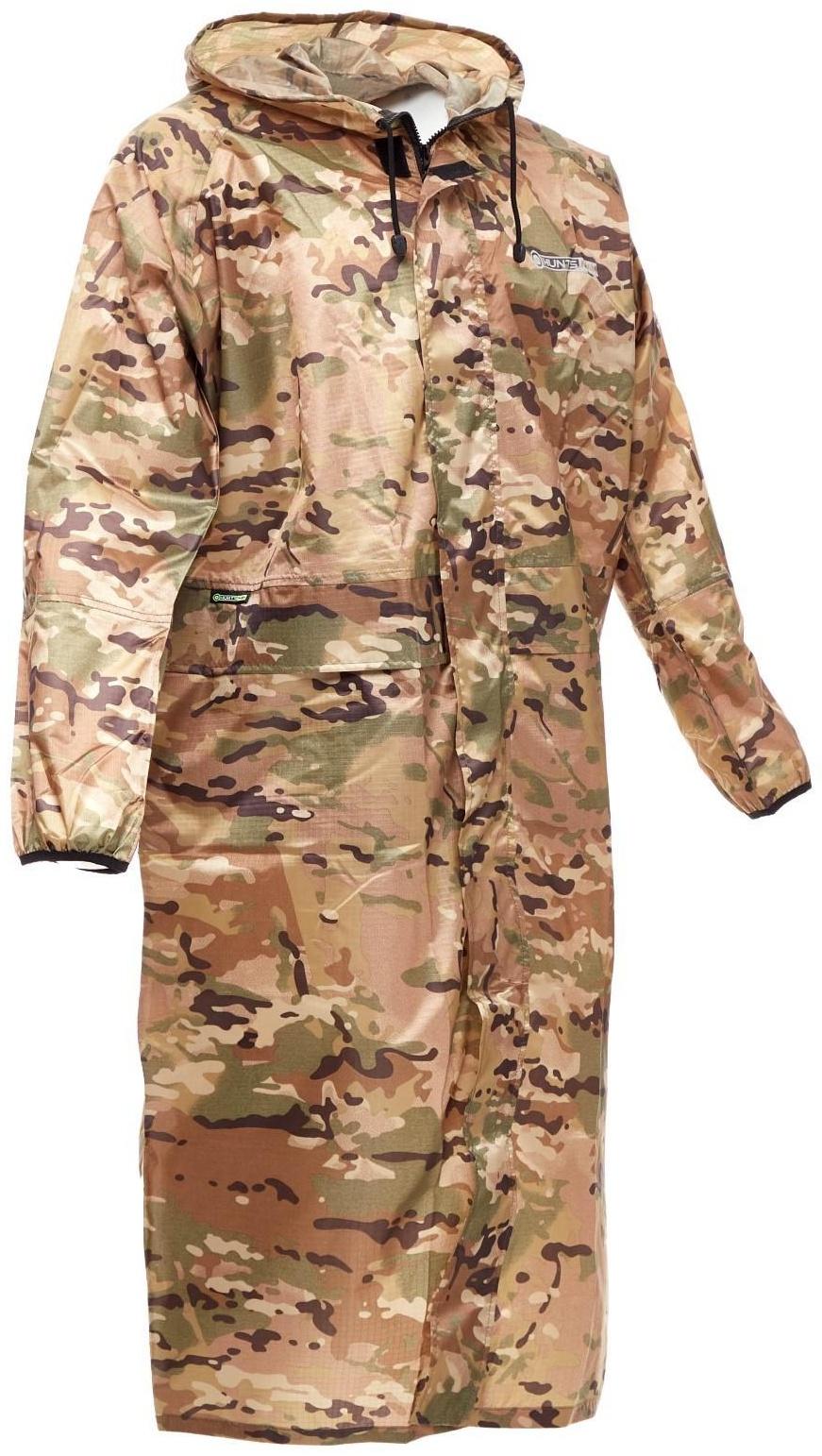 Плащ влаговетрозащитный, ткань: таффета 3000 мм, мультикам, 48-50/176