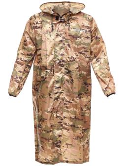 Плащ влаговетрозащитный, ткань: таффета 3000 мм, мультикам, 48-50/176