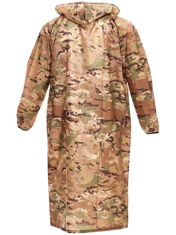 Плащ влаговетрозащитный, ткань: таффета 3000 мм, мультикам, 48-50/176