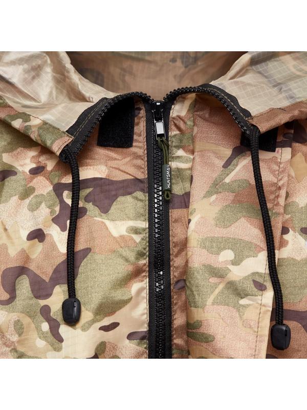 Плащ влаговетрозащитный, ткань: таффета 3000 мм, мультикам, 48-50/176