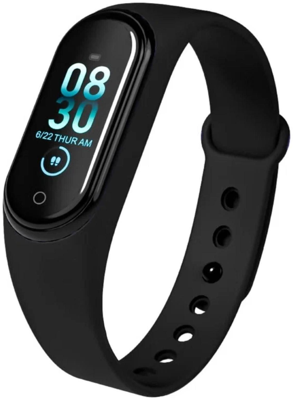 Фитнес-браслет Dismac Smart Band 5, активности, уведомления, сенсор, IP67, черный
