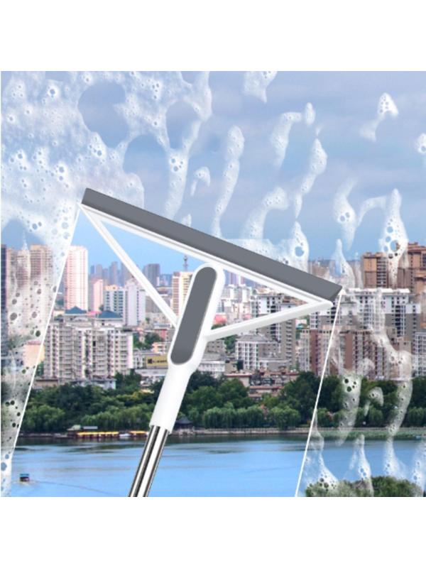 Водосгон с черенком из нержавеющей стали Raccoon, TPR сгон, 96×34 см