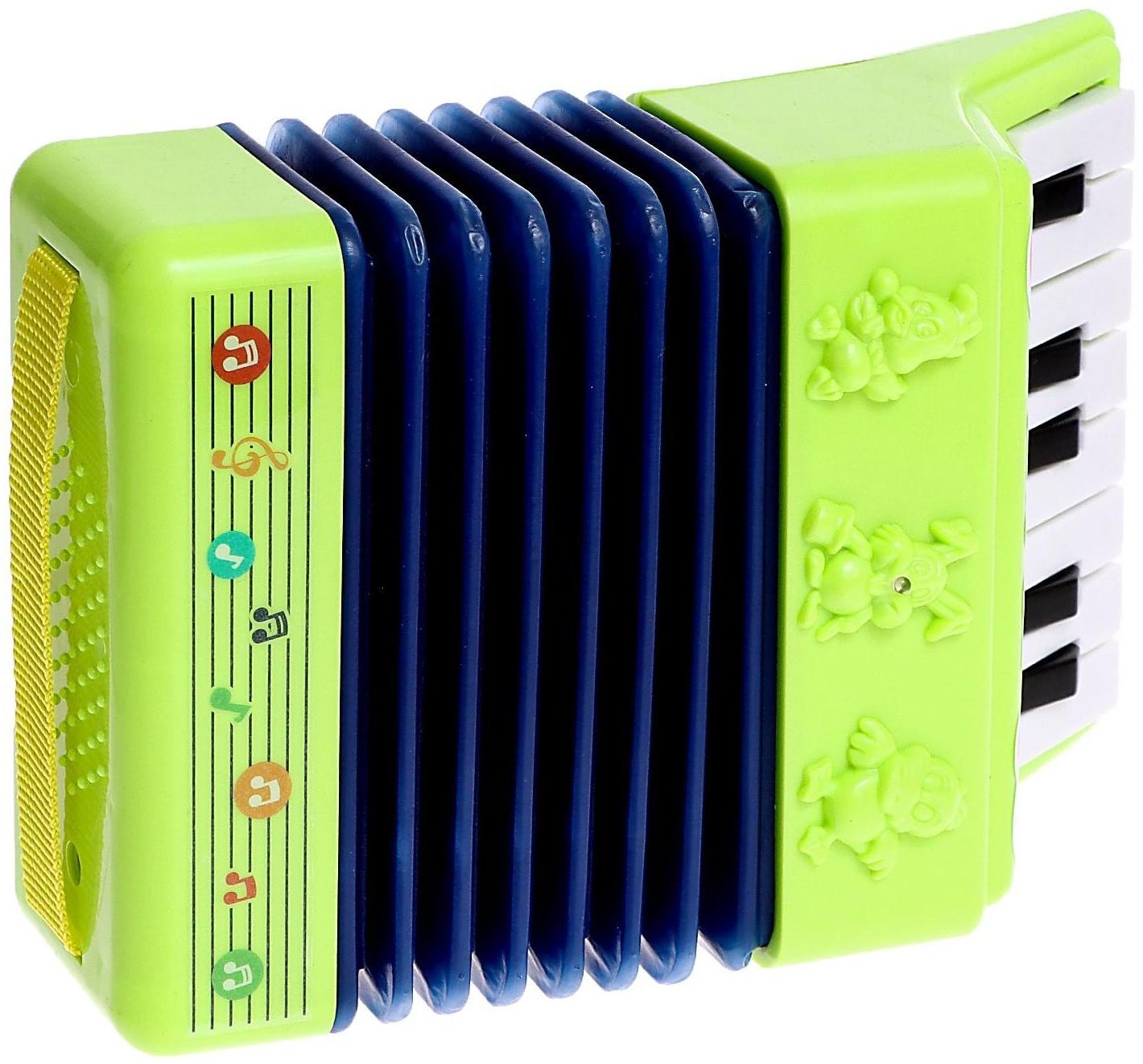 Музыкальная гармошка «Весело поём», цвета МИКС