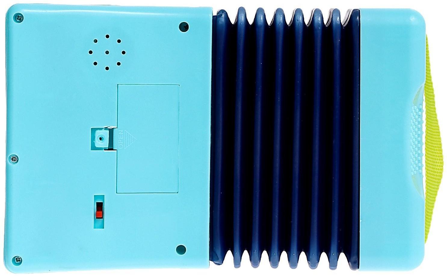 Музыкальная гармошка «Весело поём», цвета МИКС