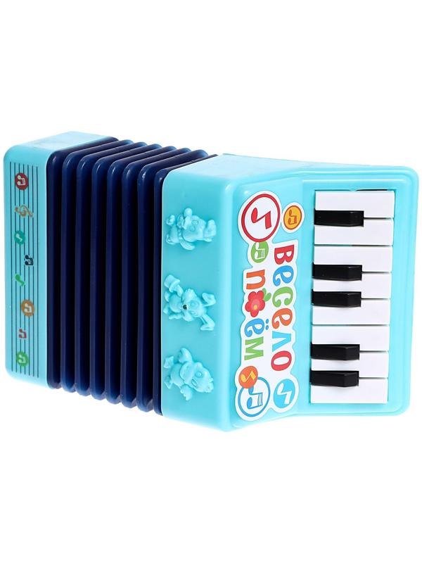 Музыкальная гармошка «Весело поём», цвета МИКС