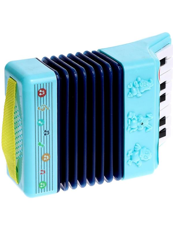 Музыкальная гармошка «Весело поём», цвета МИКС