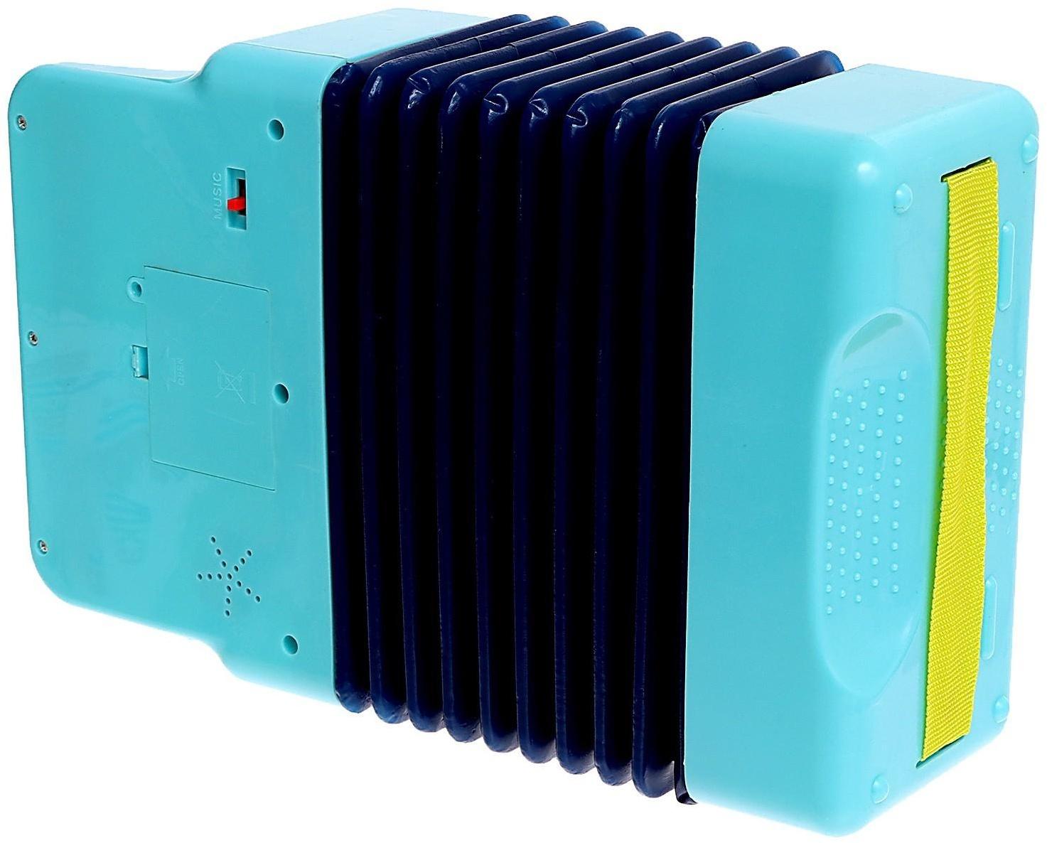 Музыкальная гармошка «Весело поём», цвета МИКС