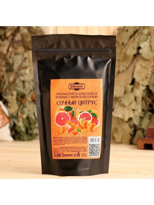Аромасмесь для бани и ванны с английской солью в пакете 
