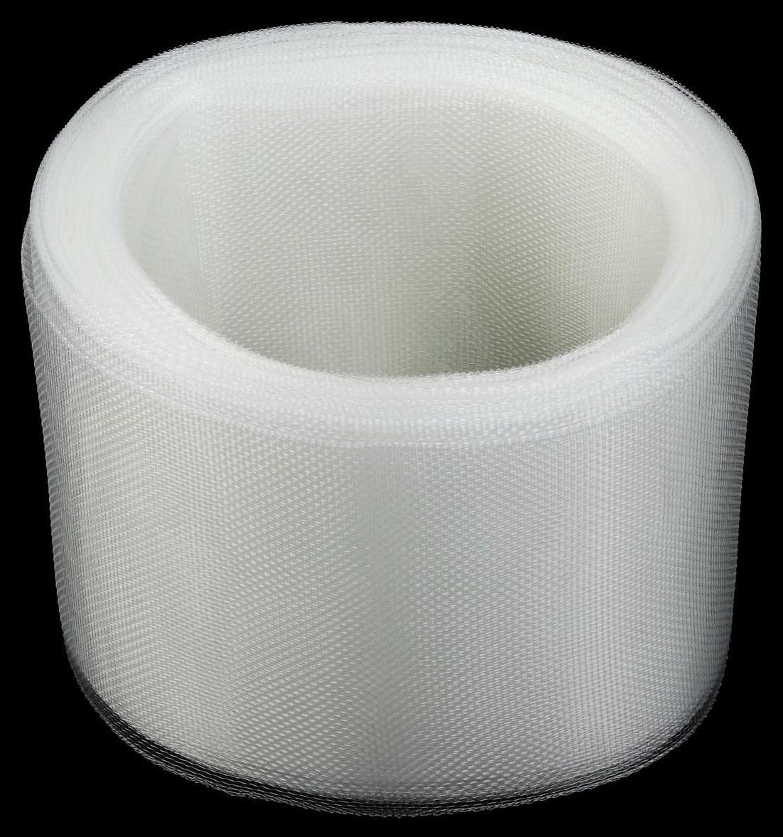 Шторная лента, 10 см, 25 м, цвет прозрачнный