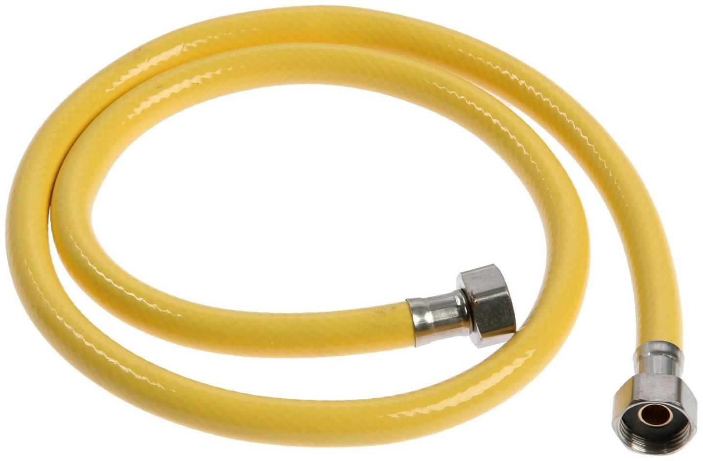 Подводка для газа ZEIN, ПВХ, внутренняя/внутренняя резьба 1/2