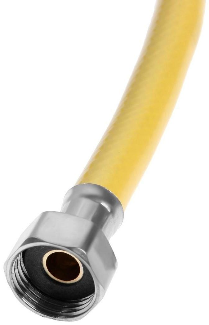 Подводка для газа ZEIN, ПВХ, внутренняя/внутренняя резьба 1/2