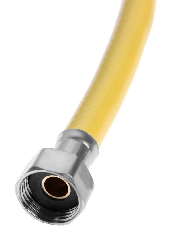 Подводка для газа ZEIN, ПВХ, внутренняя/внутренняя резьба 1/2