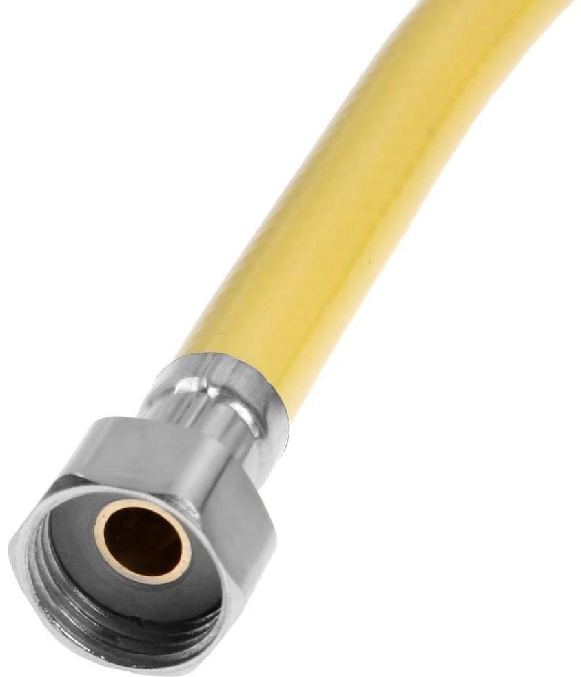 Подводка для газа ZEIN, ПВХ, внутренняя/внутренняя резьба 1/2