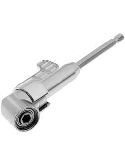 Адаптер угловой для дрели ТУНДРА, удлиненный, для работы в труднодоступоных местах