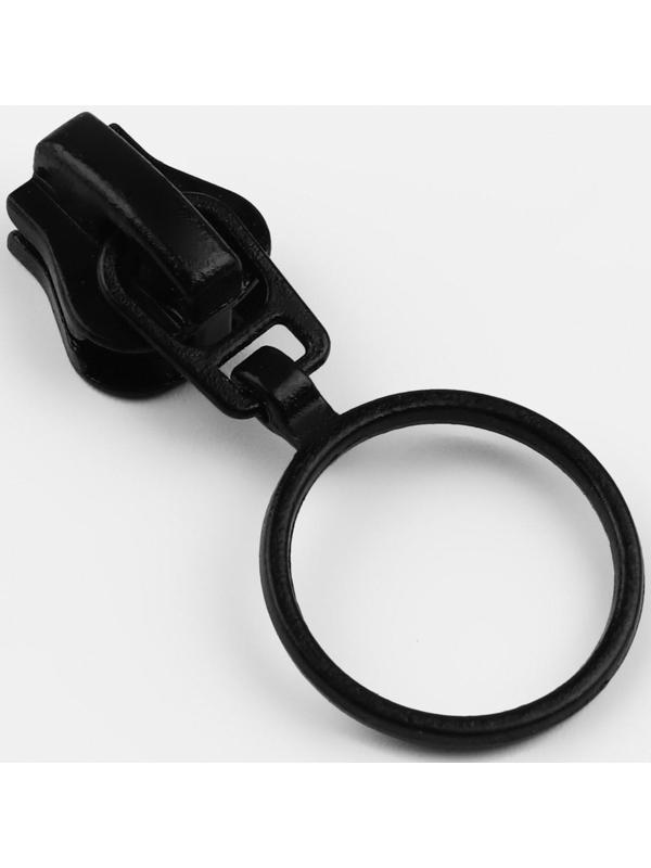 Замок автоматический для молнии «Трактор», №5, 10 шт, цвет чёрный