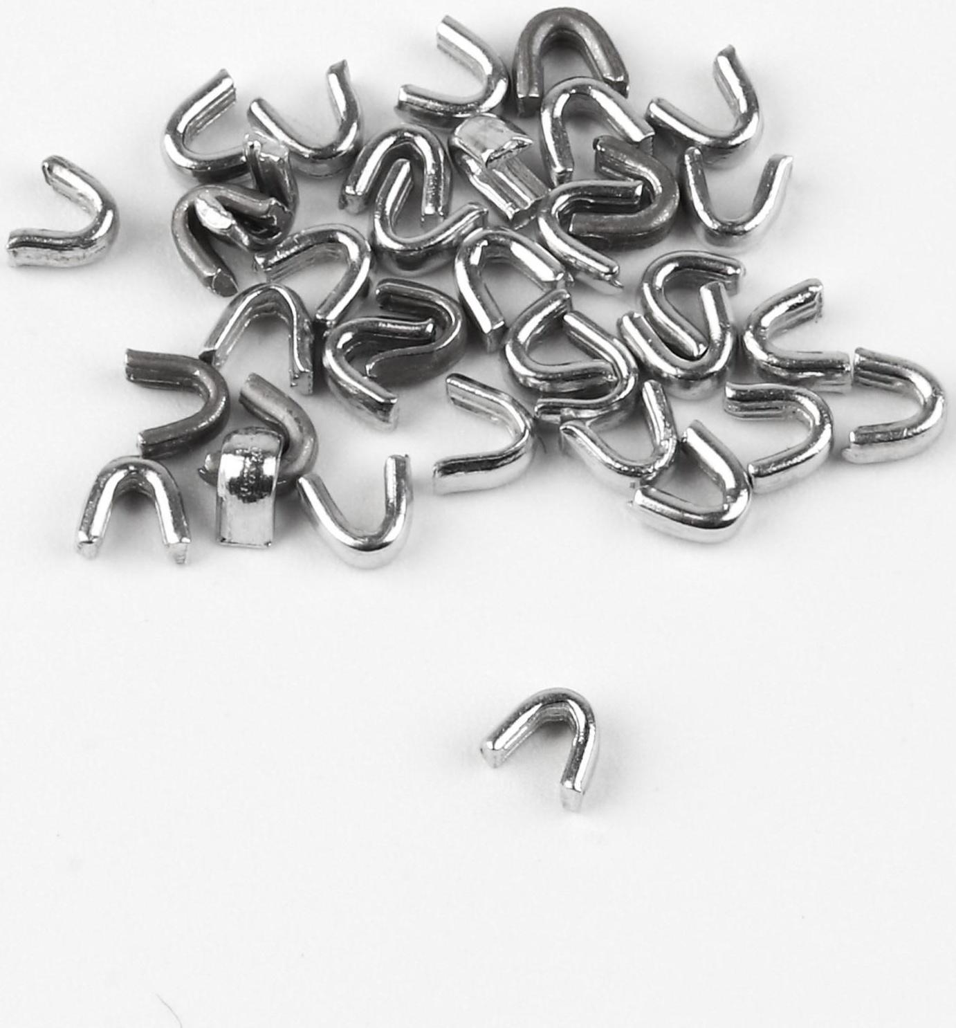 Набор: рулонная молния «Спираль» №5, 10 м, 20 бегунков, 40 верхних ограничителей, 20 нижних ограничителей, цвет чёрный