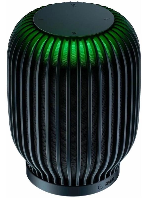 Умная колонка Sber SberBoom (SBDV-00090a), ассистент Салют, 40 Вт, Wi-Fi, BT 5.0, черная