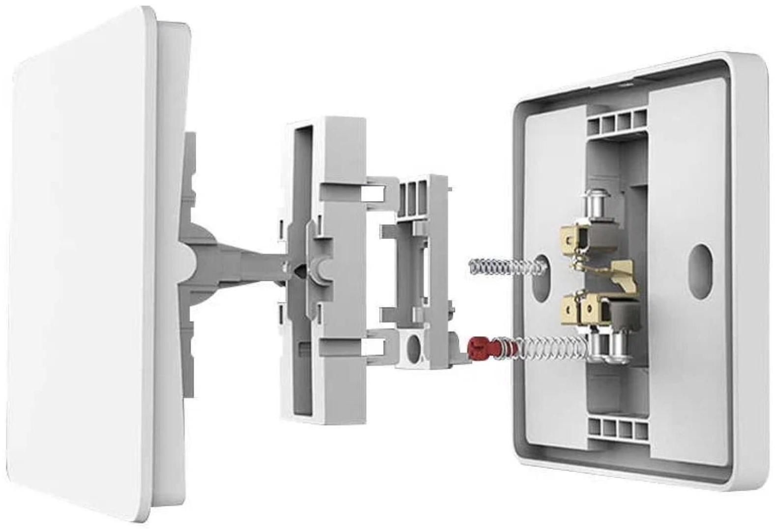 Умный выключатель Yeelight Smart Switch Light YLKG12YL, одна клавиша, BT, IP20