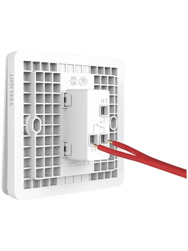 Умный выключатель Yeelight Smart Switch Light YLKG12YL, одна клавиша, BT, IP20