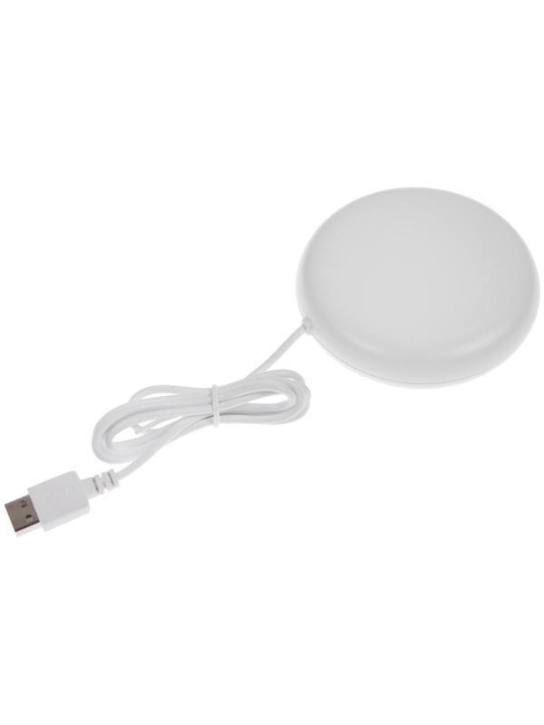 Часы-будильник Sakura SA-8526, электронные, будильник, 3хААА, белые