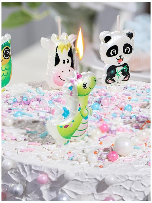 Свеча в торт на шпажке 