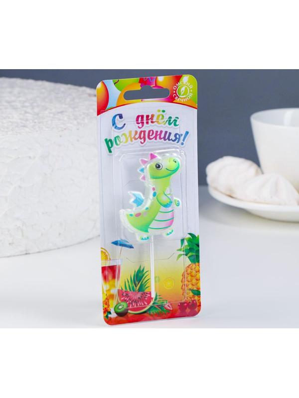 Свеча в торт на шпажке 