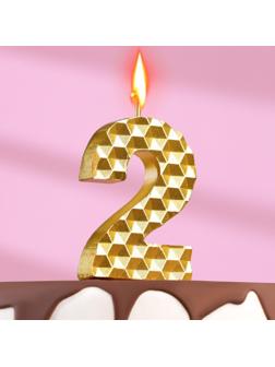 Свеча в торт на шпажке 