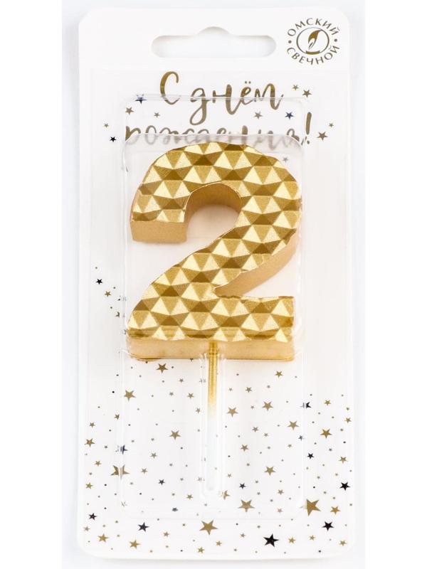 Свеча в торт на шпажке 