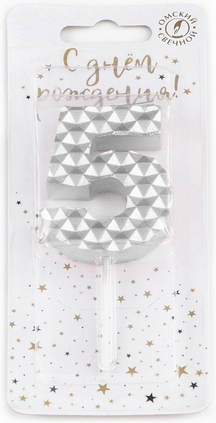 Свеча в торт на шпажке 