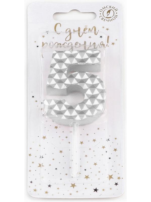 Свеча в торт на шпажке 