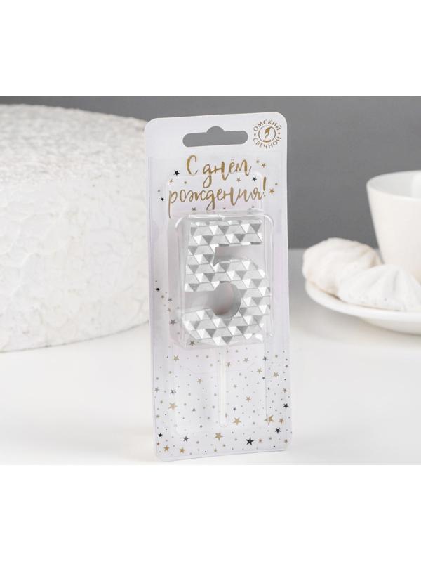 Свеча в торт на шпажке 