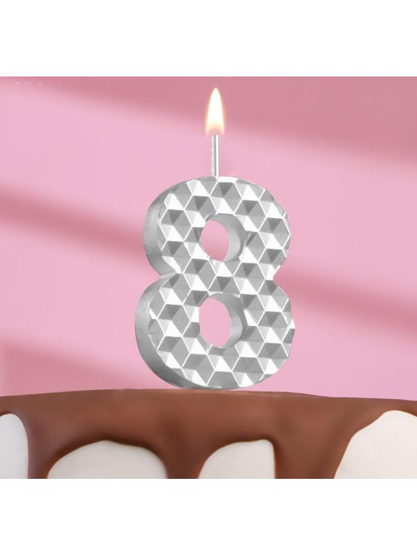 Свеча в торт на шпажке 