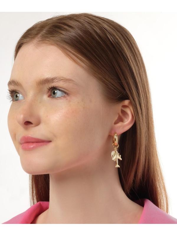 Серьги со съёмным элементом 