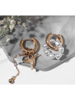 Серьги со съёмным элементом 