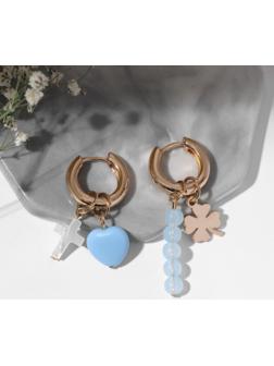 Серьги со съёмным элементом 