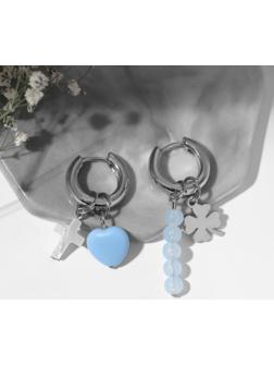 Серьги со съёмным элементом 