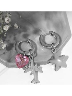 Серьги со съёмным элементом 